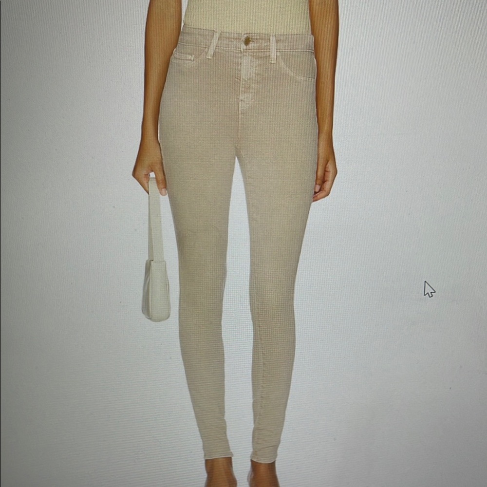 L'AGENCE Tan Skinny Jeans with Versatile Style